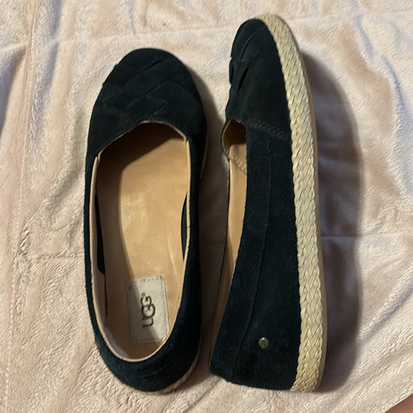 UGG Black flats in size 8.5 - Picture 4 of 5